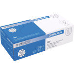 DERMA SKIN Latexhandschuhe - 100 darabos csomag, puderfrei, naturlatex, L - 1704