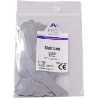 FKG Matrizen - 100 darabos csomag, 206, ET 0,03 mm, Molar - 04.206.00.103.AC FKG Matrizen - 100 darabos csomag, 206, ET 0,03 mm, Molar - 04.206.00.103.AC