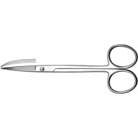 Zahnfleischscheren - 1 db, 806, 120 mm, gebogen - 806