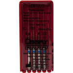 Lentulo (2), Könyökdarab (CA, Ø 2,35 mm, ISO 204) ISO 40-45 forgó, ISO színkódolt, Nemesacél, 25 mm, 4 darab