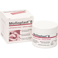 Molloplast B, Egykomponensu-alábélelo-anyag, Doboz, Szilikon, 45 g, 1 darab