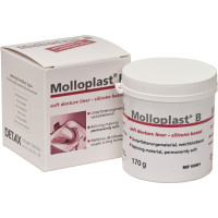 Molloplast B, Egykomponensu-alábélelo-anyag, Doboz, Szilikon, 170 g, 1 darab