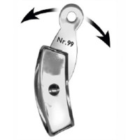 Wiro-lock Abdrucklöffel - 1 db, 99 Seitenzahnbereich, Drehgriff, teilbezahnt, standard - HWL 325-99