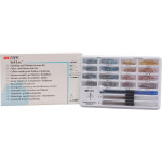 Sof-Lex™ Ausarbeitungs- und Polierscheiben - Intro Kit 240 Scheiben, 45 Streifen, 1 Mandrell RA - 2385P