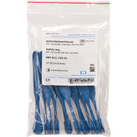 Sicherheitsschlüssel, 10 darabos csomag