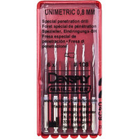 UNIMETRIC Eindringungsbohrer - 6 darabos csomag, , fehér, méret 108 - C021220010800