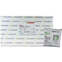 Micro, Fémlemez beágyazó massza, Zacskók, 180 g, 112 darab