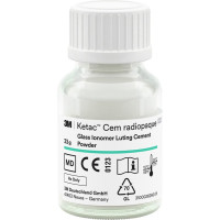 Ketac™ Cem radiopaque - csomag 33 g Pulver - 37210