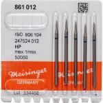 Diamanten 861, gyémántcsiszoló, kék, ISO 012, HP, 5 darab