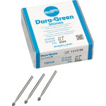 Dura Green (FL1) (ISO 30) Medium, Polírozó, Kézidarab (HP, Ø 2,35 mm, ISO 104) ISO 30 Láng, ISO-Forma 251, Szilíciumkarbid, 12 darab