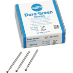 Dura Green (IC1) (ISO 30) Medium, Polírozó, Kézidarab (HP, Ø 2,35 mm, ISO 104) ISO 30 Kehely, ISO-Forma 013, Szilíciumkarbid, 12 darab
