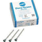 Dura Green (IC6) (ISO 65) Medium, Polírozó, Kézidarab (HP, Ø 2,35 mm, ISO 104) ISO 65 Kehely, ISO-Forma 014, Szilíciumkarbid, 12 darab