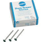 Dura Green (KN3) (ISO 70) Medium, Polírozó, Kézidarab (HP, Ø 2,35 mm, ISO 104) ISO 70 Kés, zöld, Szilíciumkarbid, 12 darab
