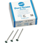 Dura Green (WH3) (ISO 65) Medium, Polírozó, Kézidarab (HP, Ø 2,35 mm, ISO 104) ISO 65 Korong, ISO-Forma 371, Szilíciumkarbid, 12 darab
