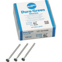 Dura Green (WH4) (ISO 60) Medium, Polírozó, Kézidarab (HP, Ø 2,35 mm, ISO 104) ISO 60 Korong, ISO-Forma 371, Szilíciumkarbid, 12 darab