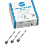 Dura Green (WH5) (ISO 65) Medium, Polírozó, Kézidarab (HP, Ø 2,35 mm, ISO 104) ISO 65 Korong, ISO-Forma 372, Szilíciumkarbid, 12 darab