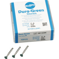 Dura Green (IC3) (ISO 50) Medium, Polírozó, Könyökdarab (CA, Ø 2,35 mm, ISO 204) ISO 50 Kehely, ISO-Forma 013, Szilíciumkarbid, 12 darab