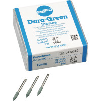 Dura Green (PC1) (ISO 30) Medium, Polírozó, Könyökdarab (CA, Ø 2,35 mm, ISO 204) ISO 30 Torpedó, ISO-Forma 292, Szilíciumkarbid, 12 darab