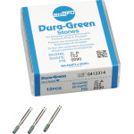 Dura Green (TC2) (ISO 25) Medium, Polírozó, Könyökdarab (CA, Ø 2,35 mm, ISO 204) ISO 25 Fenyoforma, ISO-Forma 173, Szilíciumkarbid, 12 darab
