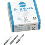 Dura Green (TC4) (ISO 40) Medium, Polírozó, Könyökdarab (CA, Ø 2,35 mm, ISO 204) ISO 40 Fenyoforma, ISO-Forma 173, Szilíciumkarbid, 12 darab