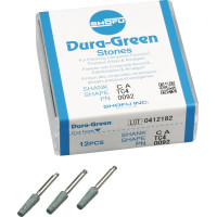 Dura Green (TC4) (ISO 40) Medium, Polírozó, Könyökdarab (CA, Ø 2,35 mm, ISO 204) ISO 40 Fenyoforma, ISO-Forma 173, Szilíciumkarbid, 12 darab