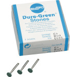 Dura Green (WH3) (ISO 65) Medium, Polírozó, Könyökdarab (CA, Ø 2,35 mm, ISO 204) ISO 65 Korong, ISO-Forma 371, Szilíciumkarbid, 12 darab