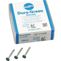 Dura Green (WH4) (ISO 60) Medium, Polírozó, Könyökdarab (CA, Ø 2,35 mm, ISO 204) ISO 60 Korong, ISO-Forma 371, Szilíciumkarbid, 12 darab
