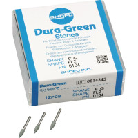 Dura-Steine, Dura-green-polírozó, FL2, FG, 12 darab
