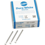 Dura White (IC4) (ISO 45) Fine, Polírozó, Kézidarab (HP, Ø 2,35 mm, ISO 104) ISO 45 Kehely, ISO-Forma 013, Alumíniumoxid, 12 darab