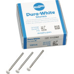 Dura White (RE1) (ISO 62) Fine, Polírozó, Kézidarab (HP, Ø 2,35 mm, ISO 104) ISO 62 Korong, kerek, Alumíniumoxid, 12 darab