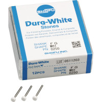 Dura White (WH1) (ISO 40) Fine, Polírozó, Turbina (FG, Ø 1,6 mm, ISO 314) ISO 40 Korong, ISO-Forma 372, Alumíniumoxid, 12 darab