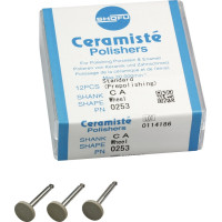 Ceramisté®, kerámia polírozó, kerek, RA, 12 darab