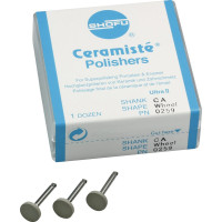 Ceramisté®, kerámia polírozó, Ultra II, kerek, RA, 12 darab