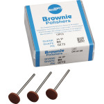 Silikonpolierer BROWNIE®, szilikon polírozó, (fém, amalgám) WH6, HP, 12 darab