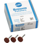 Silikonpolierer BROWNIE®, szilikon polírozó, (fém, amalgám) WH6, RA, 12 darab