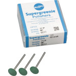 Silikonpolierer SUPERGREENIE®, szilikon polírozó, (fém, amalgám), KN7, HP, 12 darab