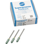 Silikonpolierer SUPERGREENIE®, szilikon polírozó, (fém, amalgám), PC2, HP, 12 darab