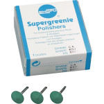 Silikonpolierer SUPERGREENIE®, szilikon polírozó, (fém, amalgám), KN7, RA, 12 darab