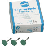 Silikonpolierer SUPERGREENIE®, szilikon polírozó, (fém, amalgám), WH6, RA, 12 darab