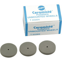 Ceramisté®, kerámia polírozó, kerek, szereletlen, 12 darab