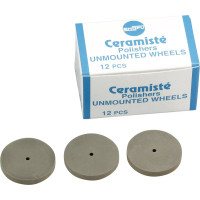 Ceramisté®, kerámia polírozó, Ultra, kerek, szereletlen, 12 darab