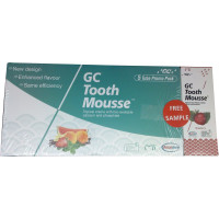 GC Tooth Mousse® - Packung 5 x 40 g (Melone, Erdbeere, Tutti-Frutti, Mint, Vanille) plus 1 Tube extra