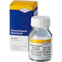 Zinkoxid-Eugenol Spezialpaste - csomag 40 g Pulver normalhärtend - 1082
