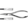 Flachspitzzange nach Langbeck, 1 darab, HSL 470-14, 1,5 mm