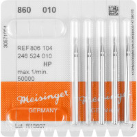 Diamanten 860, gyémántcsiszoló, kék, ISO 010, HP, 5 darab