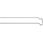 Adams kapocs, 6 mm, 10 darab