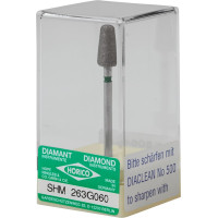 Gyémántcsiszoló (Szintergyémánt) (351 S), Kézidarab (HPH, Ø 2,35 mm, ISO 105, 48 mm) ISO 60 durva, forgó, Szintergyémánt, 12 mm, 1 darab