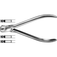 Draht- und Klammerbiegezangen nach Aderer, 1 darab, HSL 426-14, 140 mm