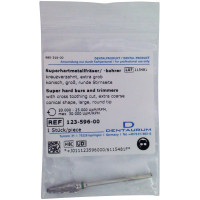 Superhartmetallfräser kreuzverzahnt grob, 1 darab, konisch, runde Stirn