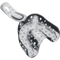 Abformlöffel bezahnt - 1 db, alsó méret B3, tömör - 4970-213